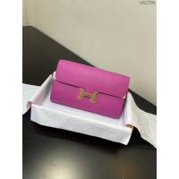 Hermes女士小挎包 愛馬仕Constance康康to go斜挎包 玉蘭粉金扣  tdh2294