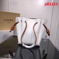 LOEWE羅意威 原版軟皮 最新Flamenco Knot系列 抽繩荔枝紋購物袋 手提肩背包 3041  jdl1111