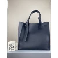 LOEWE包包 羅意威Buckle Tote手袋 羅意威深藍男士黑色托特包 3050  tcl1011