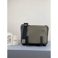 LOEWE包包 羅意威military messenger經典信使包 羅意威小挎包 11357  tcl1126