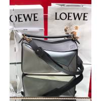 LOEWE經典爆款包包 羅意威中號Puzzle幾何拼接手提斜挎包 10171  tcl1136
