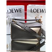 LOEWE經典爆款包包 羅意威中號Puzzle幾何拼接手提斜挎包 10171  tcl1137