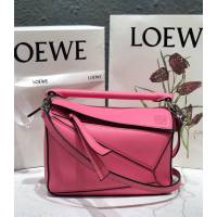 LOEWE爆款包包 羅意威迷你mini puzzle幾何拼接手提斜挎包 10173  tcl1175