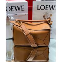 LOEWE經典爆款包包 羅意威中號Puzzle拼接手提斜挎包 10171  tcl1299