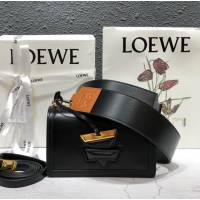 LOEWE包包 羅意威小號Barcelona三角包 羅意威雙肩帶斜挎包 10159  tcl1361