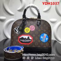 路易威登LV頂級原單2018新款ALMA 小號手袋 M42839可脫卸斜肩包 YDH1037