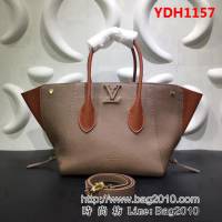 路易威登LV頂級原單2018新品Freedom小牛皮Tote手袋 M54844 YDH1157