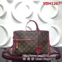 路易威登LV頂級原單M43433 Monogram帆布百搭包 肩背 可斜挎 YDH1267