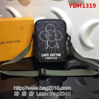 路易威登LV頂級原單 M43677 DANUBE 小號斜挎包 新版路易威登吉祥物Vivienne YDH1319