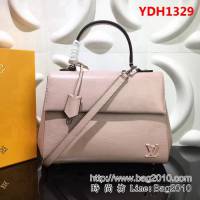 路易威登LV頂級原單M41302芭蕾粉 CLUNY MM 中號手袋 YDH1329