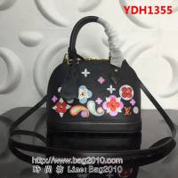 路易威登LV頂級原單2018新品Alma BB M54836 罌粟黑 YDH1355