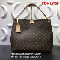 路易威登LV頂級原單 M43703老花配玫杏裏 購物包 YDH1373