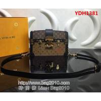 路易威登LV頂級原單新品POCHETTE TRUNKM43596 黃花拼色新出的軟盒子 YDH1381