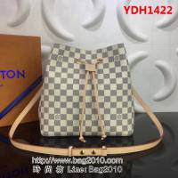路易威登LV頂級原單M44020 白格 Noé系列新潮水桶包 YDH1422