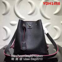 路易威登LV頂級原單M54677 黑色 風格優雅 時尚桶包 YDH1458