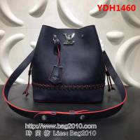 路易威登LV頂級原單M54677 藍色時尚桶包 風格優雅 YDH1460