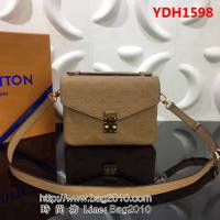 路易威登LV頂級原單Pochette Metis手袋 M41487杏色斜挎包 YDH1598
