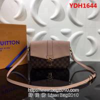 路易威登LV頂級原單Wight手袋 N44244粉色時尚休閒斜跨包 YDH1644