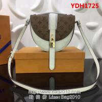 路易威登LV頂級原單 2018新品CHANTILLY LOCK 手袋M43645黃花 YDH1725