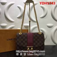 路易威登LV頂級原單Wight手袋 N64419金色鏈條包 YDH1743