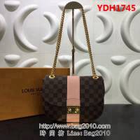 路易威登LV頂級原單 Wight手袋 N64419金色鏈條包 YDH1745