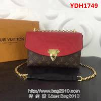 路易威登LV頂級原單SAINT PLACIDE M43715 金色鏈條手袋 YDH1749