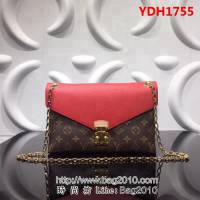 路易威登LV頂級原單SAINT PLACIDE M43715 金色鏈條手袋 YDH1755