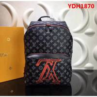 路易威登LV頂級原單 M43676 2018秋季新款Apollo雙肩包粉色與海軍藍 YDH1870