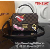 路易威登LV頂級原單N40055 肩背斜挎經典貼紙包 YDH2167