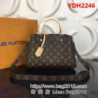 路易威登LV頂級原單 Montaigne BB手提臂挽肩背包 M41055 YDH2246