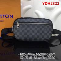 路易威登LV頂級原單 N41289 Damier Ebène帆布 Ambler 腰包 YDH2322