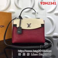路易威登LV頂級原單M51395 Lockme Ever牛皮手提斜跨包 YDH2341