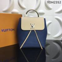 路易威登LV 頂級原單 Lockme系列背包 可作為手袋單挎於一肩 亦可背於雙肩 M41815  YDH2352