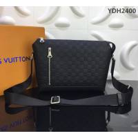 路易威登LV 頂級原單 N42416 小號郵差包 Damier Infini格紋牛皮 男款斜挎包  YDH2400