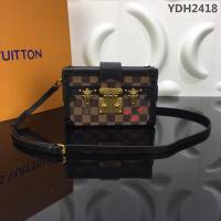 路易威登LV 頂級原單 N41003 經典款Petite Malle手袋 精品小號包袋 定制旅行箱  YDH2418