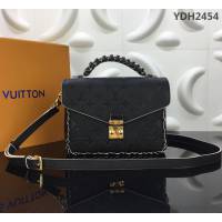 路易威登LV 頂級原單 2018年冬季 M43942 POCHETTE METIS郵差包 牛皮壓花 手提肩背斜挎包  YDH2454