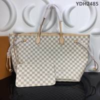 路易威登LV 頂級原單 N41604 極具傳奇色彩 Neverfull手袋 配可脫卸拉鏈手包 手提肩背  YDH2485