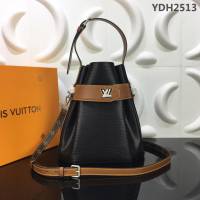 路易威登LV 頂級原單 M52804 2019早春系列 Twist Bucket手袋 粒紋Epi皮革 內置牛皮小包 手提肩背斜挎包  YDH2513