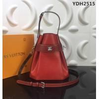 路易威登LV 頂級原單 M52927 2019早春系列 Twist Bucket手袋 粒紋Epi皮革 內置牛皮小包 手提肩背斜挎包  YDH2515