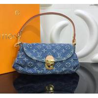 LV女包 M95050 路易威登Vintage中古絕版牛仔斜挎手提包 LV2019新款女包 LV肩背包  ydh2984