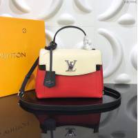 LV女包 M53950 2019秋季新款 路易威登LockmeEver手袋 小牛皮LV手提包 LV手腕包 LV單肩斜挎包  ydh3064