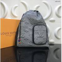 LV包 lv新款包 M44940 VIRGIL ABLOH雙肩背包 抽繩雙肩包2054 未來系列 LV後背包  ydh3426