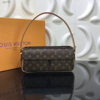 LV包包 LV新款女包 M51164 LV中古老花手提包 百搭時尚經典款 LV腋下包  ydh3733