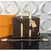 lv新款包包 路易威登Dandy公事包 lv男士公事包 Damier Graphite帆布  ydh3903