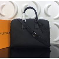 lv新款包包 路易威登Victor公事包 Taurillon皮革 lv手提肩背男士公事包 M41352  ydh3911