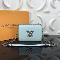 LOUIS VUITTON專櫃新款包包 路易威登Twist中號手袋 LV波浪手提肩背斜挎鏈條女包  ydh4015
