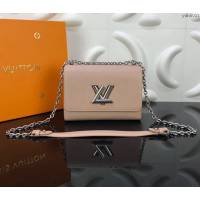 LOUIS VUITTON專櫃新款包包 路易威登Twist中號手袋 LV波浪手提肩背斜挎鏈條女包  ydh4021