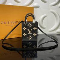 LOUIS VUITTON專櫃新款包包 路易威登Petit Sac Plat手袋 LV字母手提肩背斜挎女手機包 M80449  ydh4034