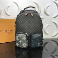 Louis Vuitton新款男包 M45455 路易威登Multipocket双肩包 LV新款男士双肩后背包  ydh4165