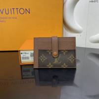 LV專櫃新款卡包 路易威登MONOGRAN多功能拉鏈卡夾 M61730 LV老花拼色信用卡包名片夾  ydh4372
